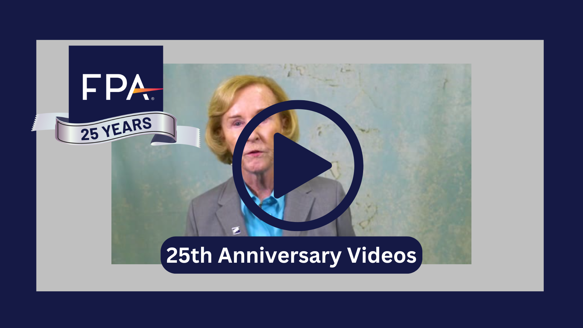 25th Anniversary Landing Page Image Video